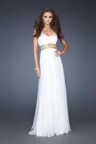 La Femme - Strapless Sweetheart Long A-line Dress 18379