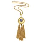 Ben-amun - Gypset Teardrop Tassel Necklace