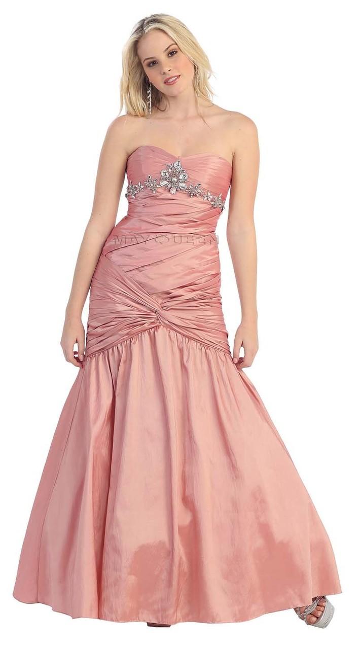 Sweetheart Mermaid Long Gown With Twist