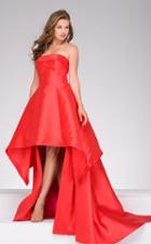 Jovani - 47444 Sleek High Low A-line Dress