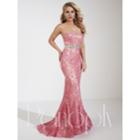 Panoply - Elegant Vibrant Sweetheart Lace Gown 14750