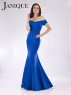 Janique - Jq1616 Dress In Royal