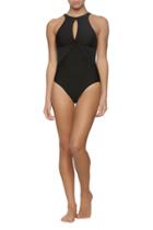 Helen Jon - High Neck One-piece In Black
