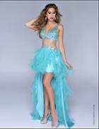 Nina Canacci - 4063 Dress In Teal