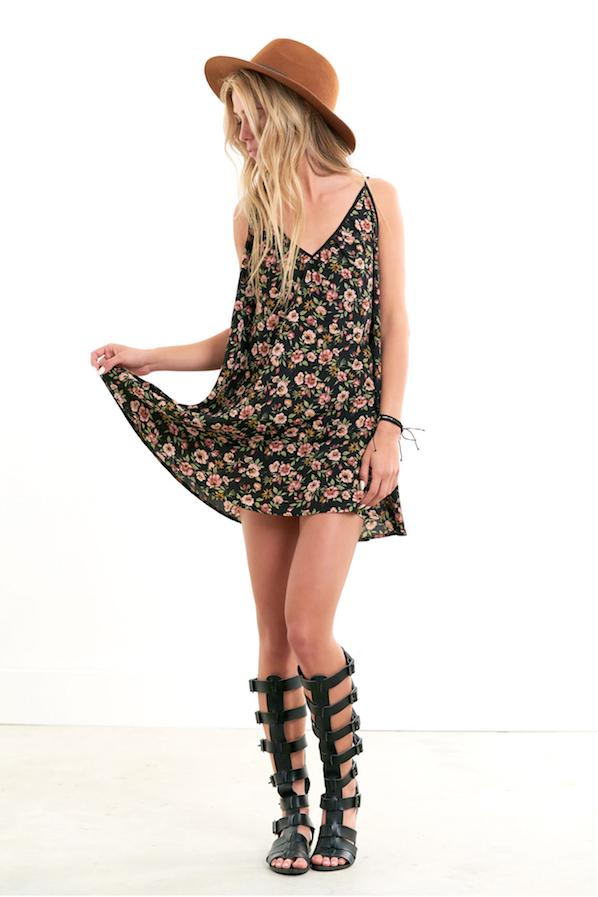 Saltwater Luxe - Weekender Mini Dress Floral