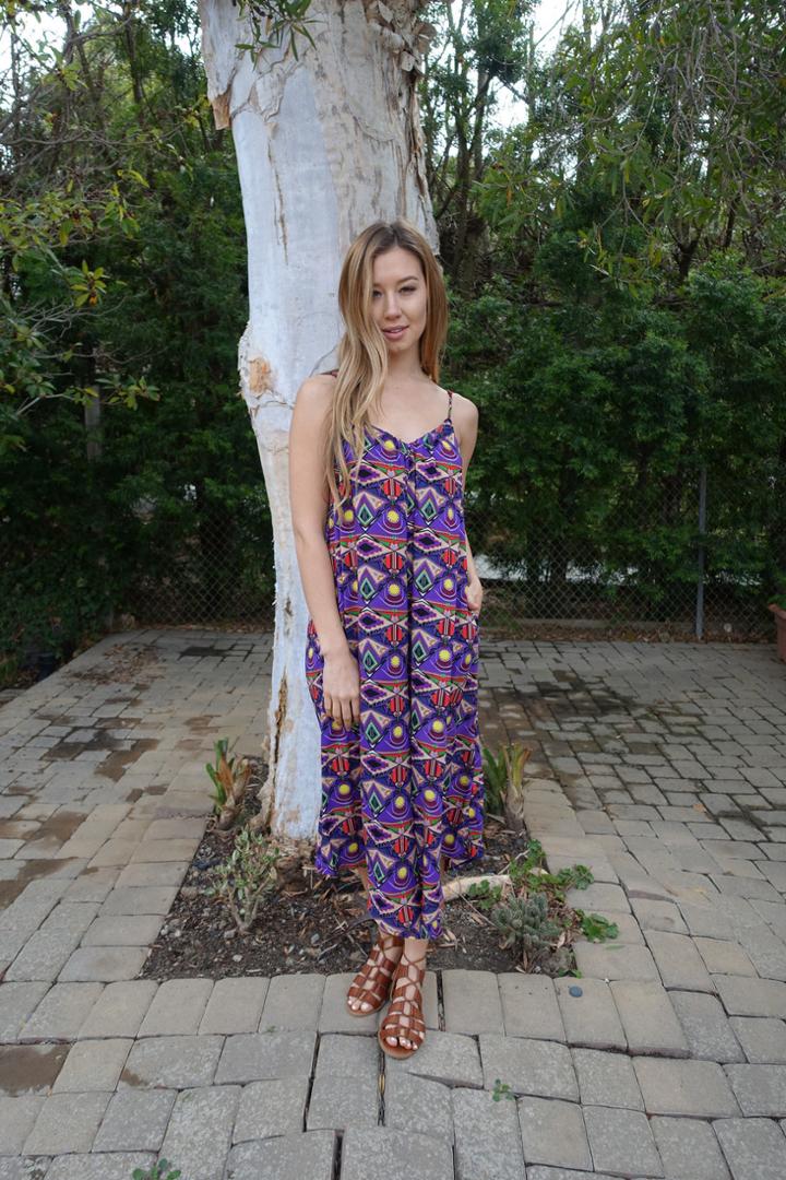 Tysa - Sonoma Playsuit In Hathor Sunset