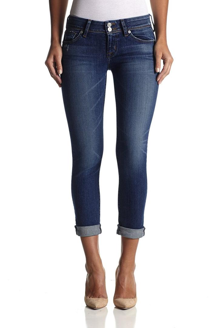 Hudson Jeans - Wa215dlh Ginny Ankle Straight With Cuff In Point Break