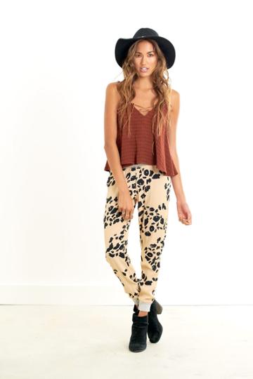 Saltwater Luxe - Coastal Pant Leopard