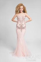 Terani Prom - Captivating Beaded Sweetheart Mermaid Dress 1711p2590