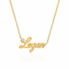 Logan Hollowell - Custom Namesake Necklace