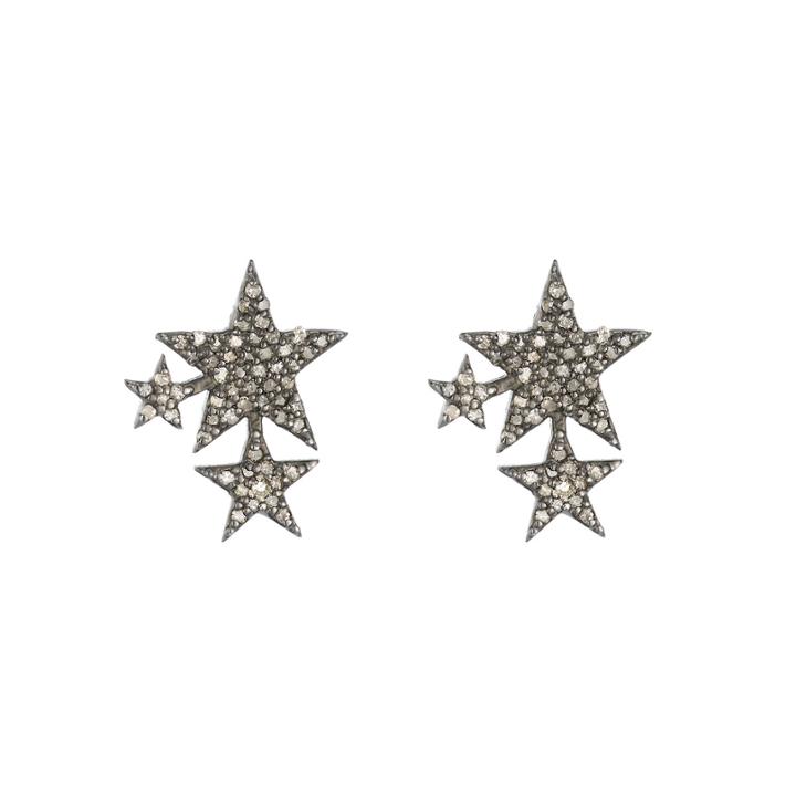 Ashley Schenkein Jewelry - Brooklyn Star Diamond Earring Studs