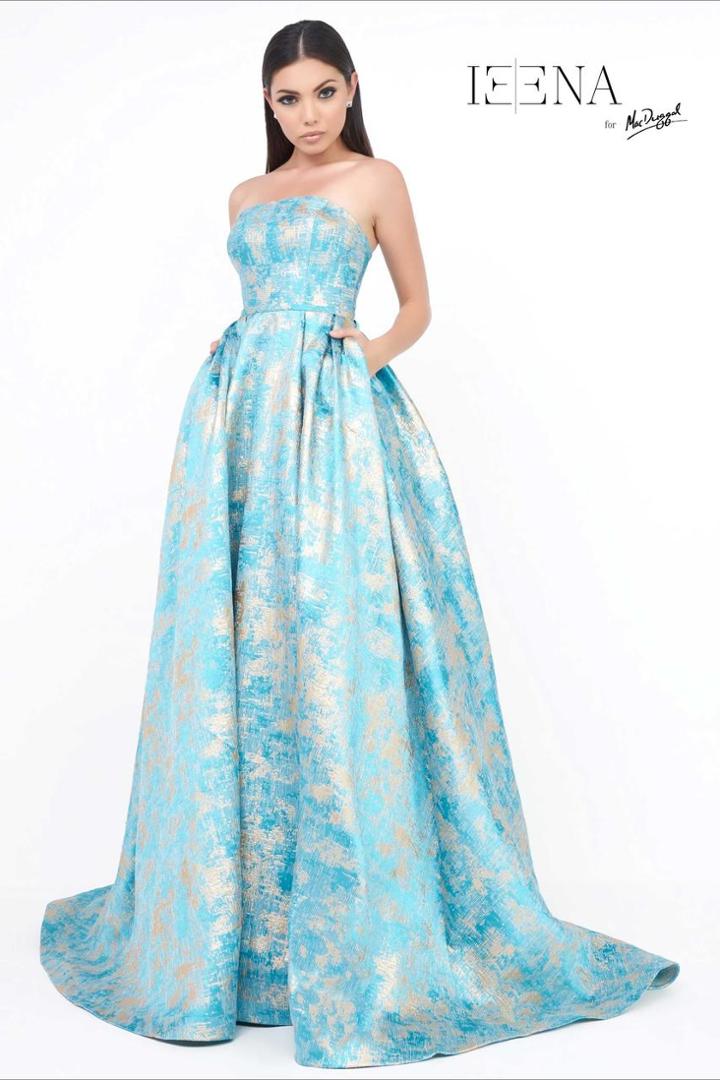 Ieena For Mac Duggal - Bustier Gown Style 8878i