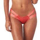 Montce Swim - Coral Shimmer Added Coverage Euro Bottom