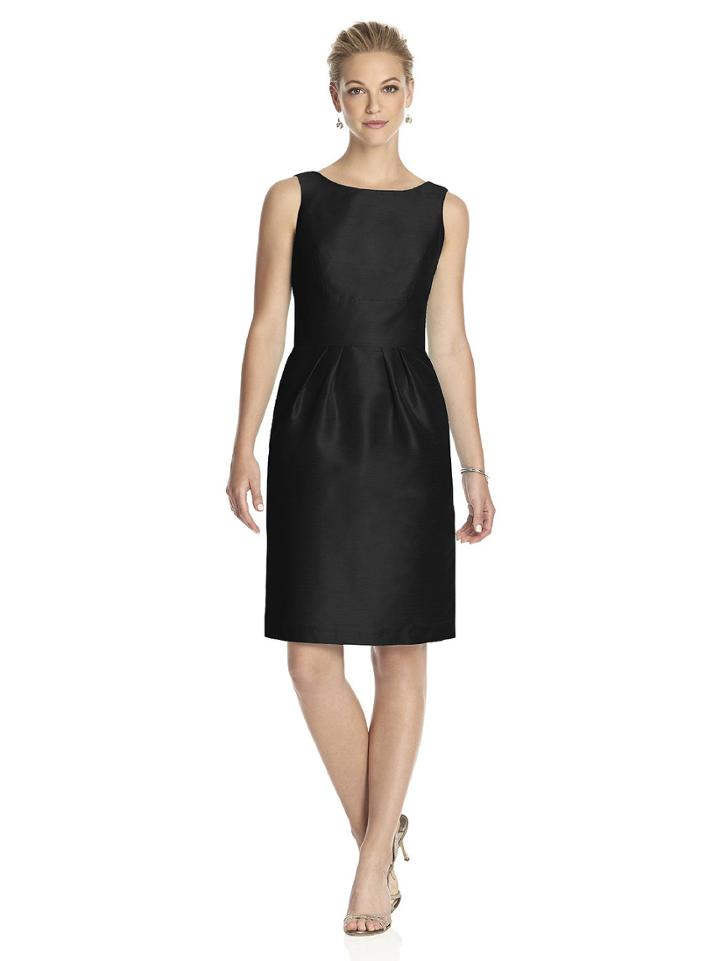 Alfred Sung - D522 Bridesmaid Dress In Black