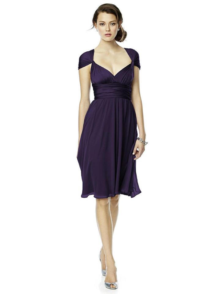 Dessy Collection - Luxtwist1 Dress In Concord