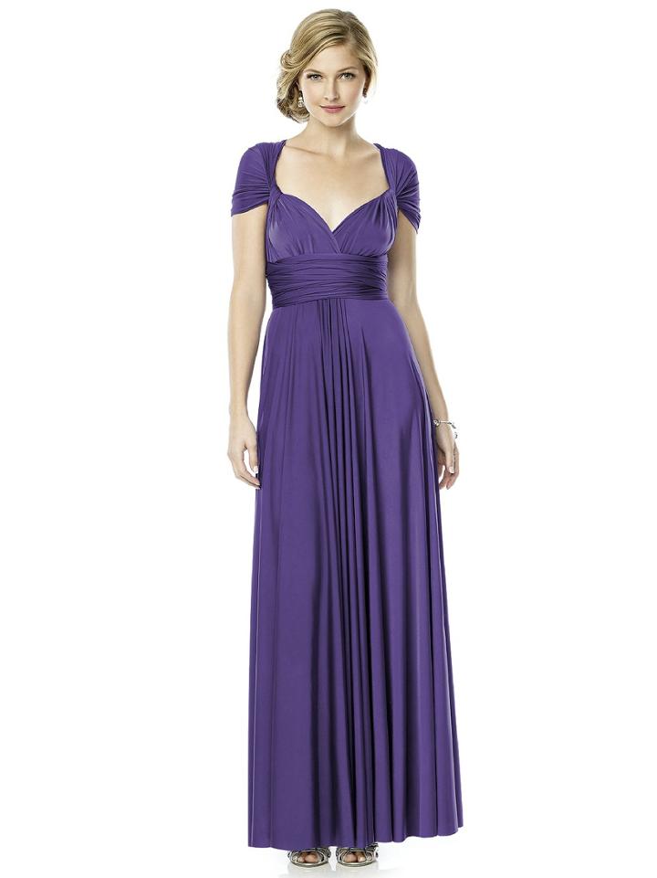 Dessy Collection - Mj-twist2 Dress In Regalia