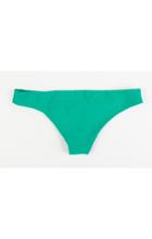 Lolli Swimwear - Double Dip Bottom In Dk Green