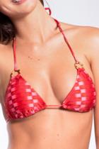 Sauipe Swimwear - Tess Bikini In Cosmopolitan - Top (4025t)