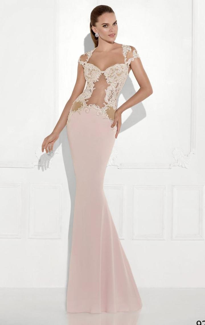 Tarik Ediz - Embellished Sweetheart Trumpet Gown 92764