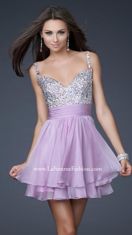 La Femme - Short Dress 16813