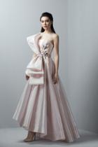 Saiid Kobeisy - 3365 Strapless Straight Across A-line Dress