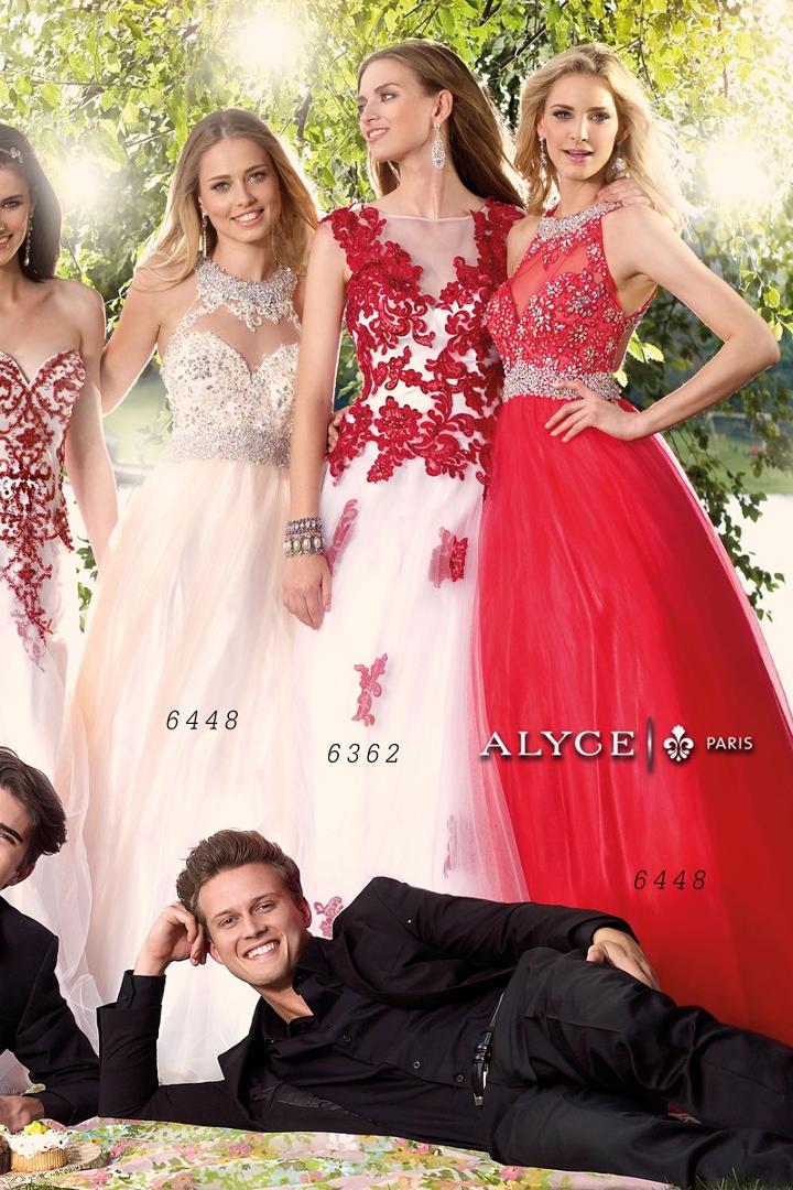 Alyce Paris - 6448 Prom Dress In Champagne White