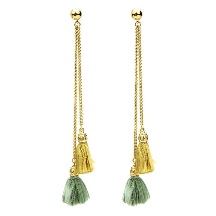 Ben-amun - Venetian Breeze Tassel Elegant Drop Earrings