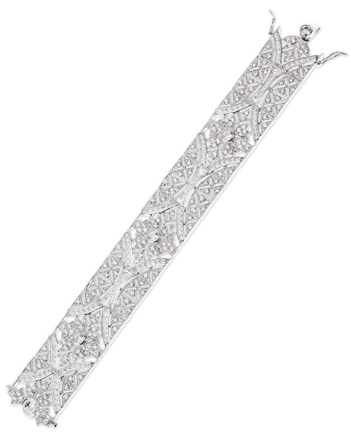 Cz By Kenneth Jay Lane - Vintage Pavã£â© Bracelet