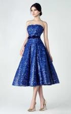 Saiid Kobeisy - Straight Across Neck A-line Dress 2933