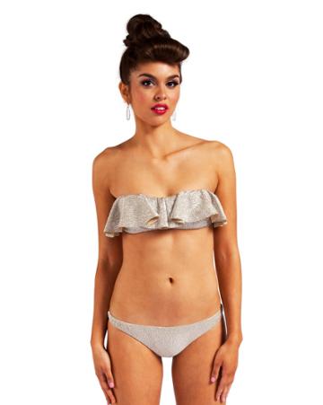 Nicolita Swimwear - Isla Bonita Ruffle Bikini Tube Top