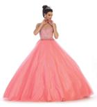 May Queen - Strapless Sweetheart Glittering Ball Gown Lk85