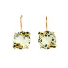Mabel Chong - Green Amethyst And Emerald Earrings-wholesale