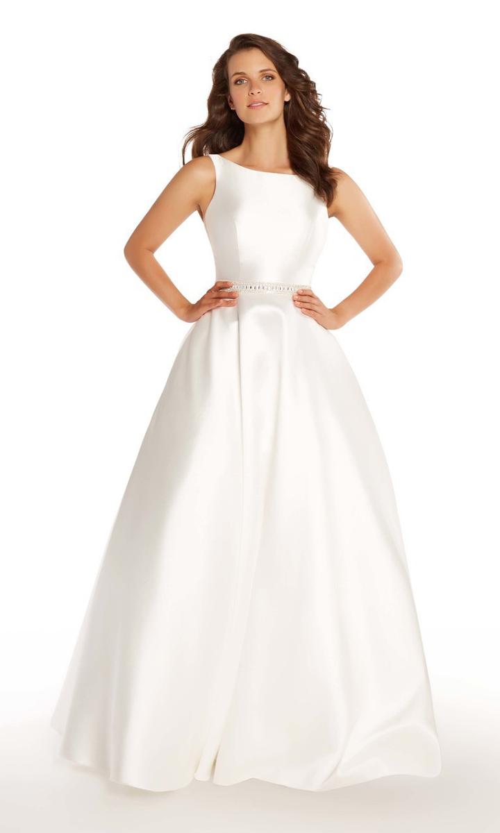 Alyce Paris - 60113 Sleeveless Bateau Mikado A-line Gown