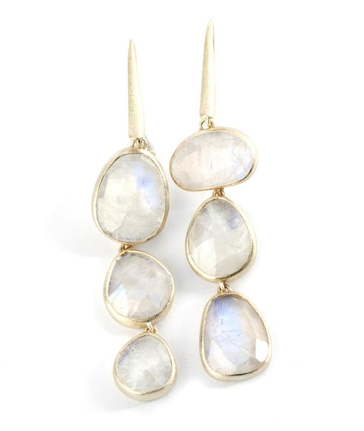 Nina Nguyen Jewelry - Over The Moon 14k Gold Earrings