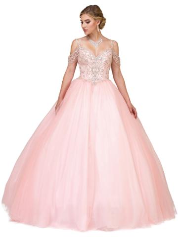 Dancing Queen - 1171 Lavishly Ornate Basque Ballgown