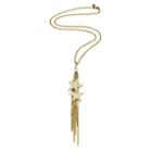 Ben-amun - Rock Star Crystal Gold Tassel Necklace