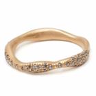 Vanessa Lianne - Alexandra Pave Band With Grey Diamonds
