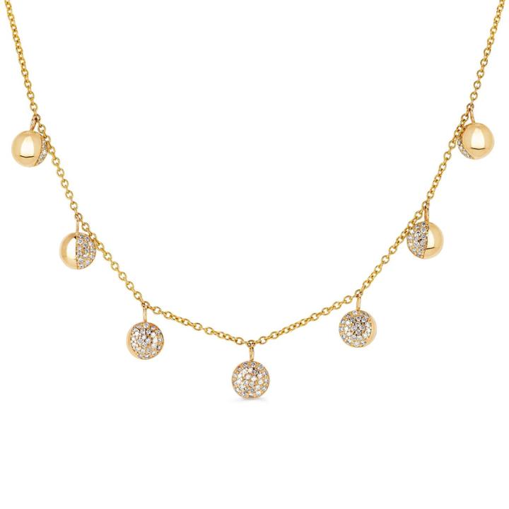 Logan Hollowell - Moon Phases Necklace