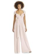 Dessy Collection - Mj-jptwist Jumpsuit In Blush