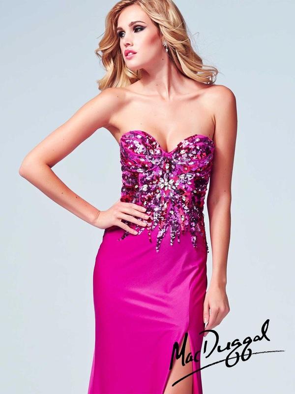 Cassandra Stone - 85316 Dress In Magenta Purple