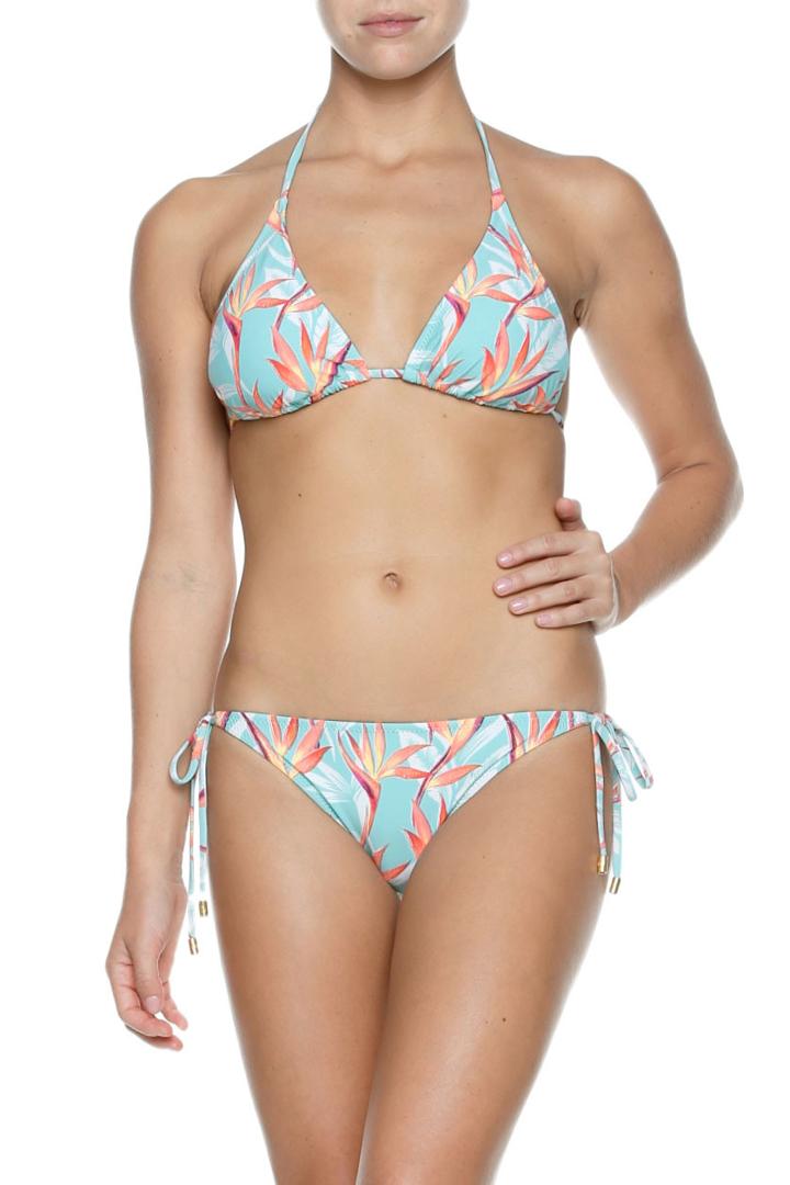 Helen Jon - String Bikini Top-fire Island