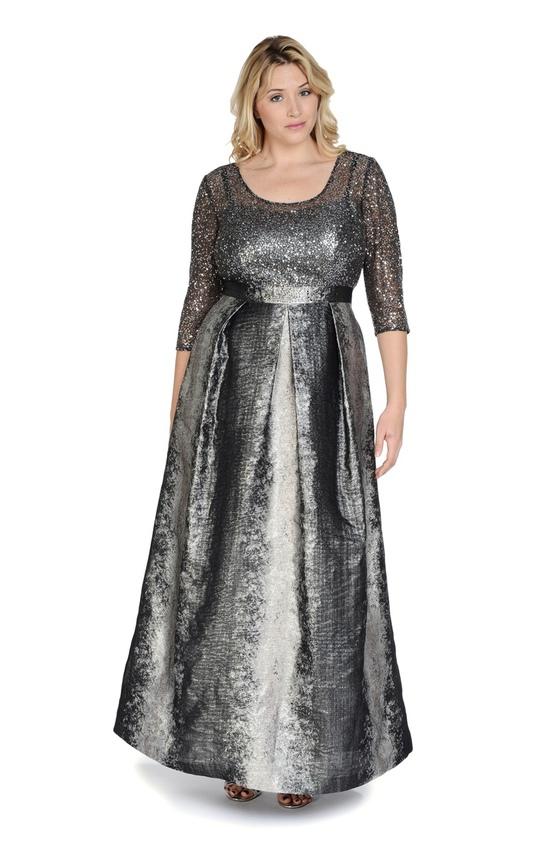 Kay Unger - Smoke Evening Out Ball Gown