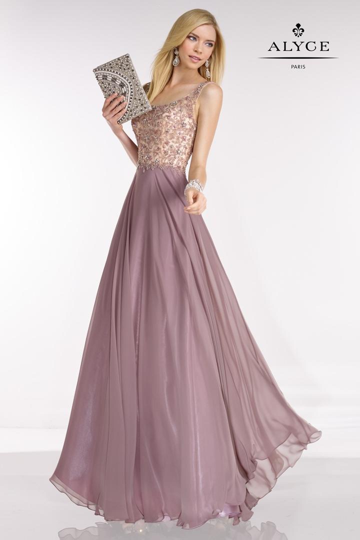 Alyce Paris Black Label - 5732 Dress In Heather