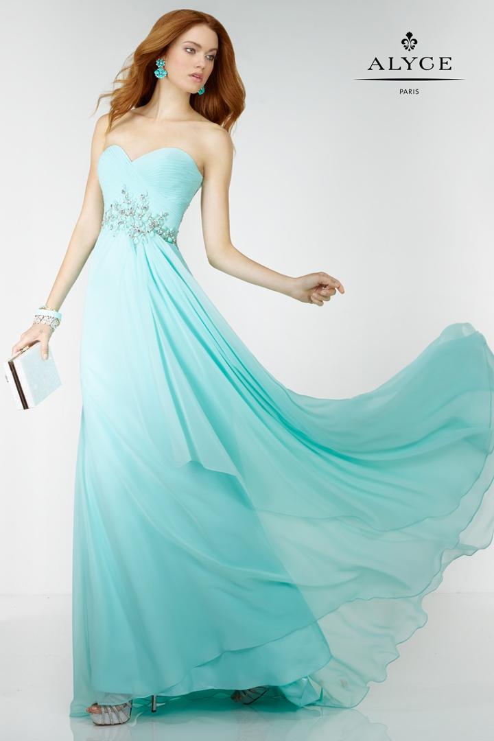 Alyce Paris - 6510 Prom Dress In Seabreeze