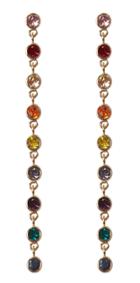 Bonheur Jewelry - Celia Gold Multi-color Drops