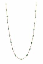 Tresor Collection - Emerald Marquise Necklace In 18k Yellow Gold