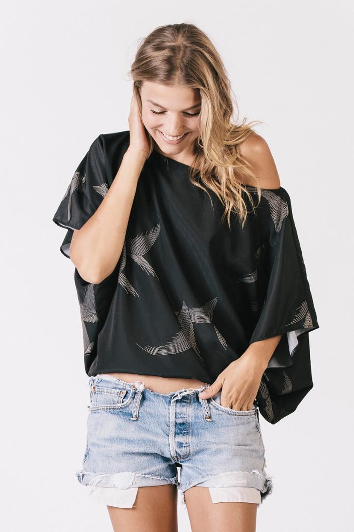 Karen Zambos - Feather Dani Top