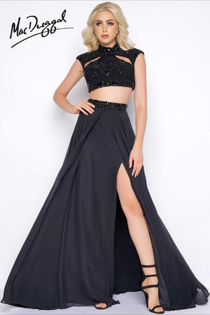 Cassandra Stone - Two Piece Cap Gown Style 76968a
