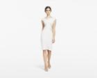Daymor Couture - Cut Out Bateau Cocktail Dress 152