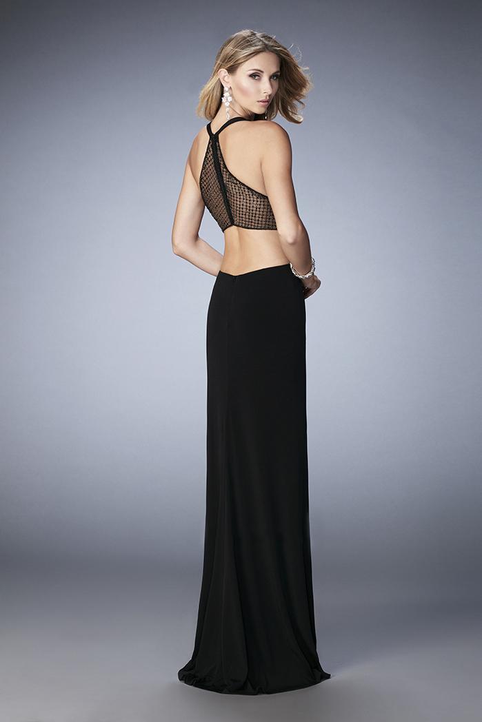 La Femme - 22288 Jeweled Jersey Cutout Gown
